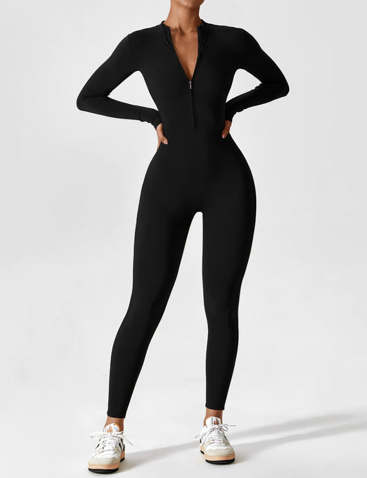 Ironfit Jumpsuit mit Reißverschluss