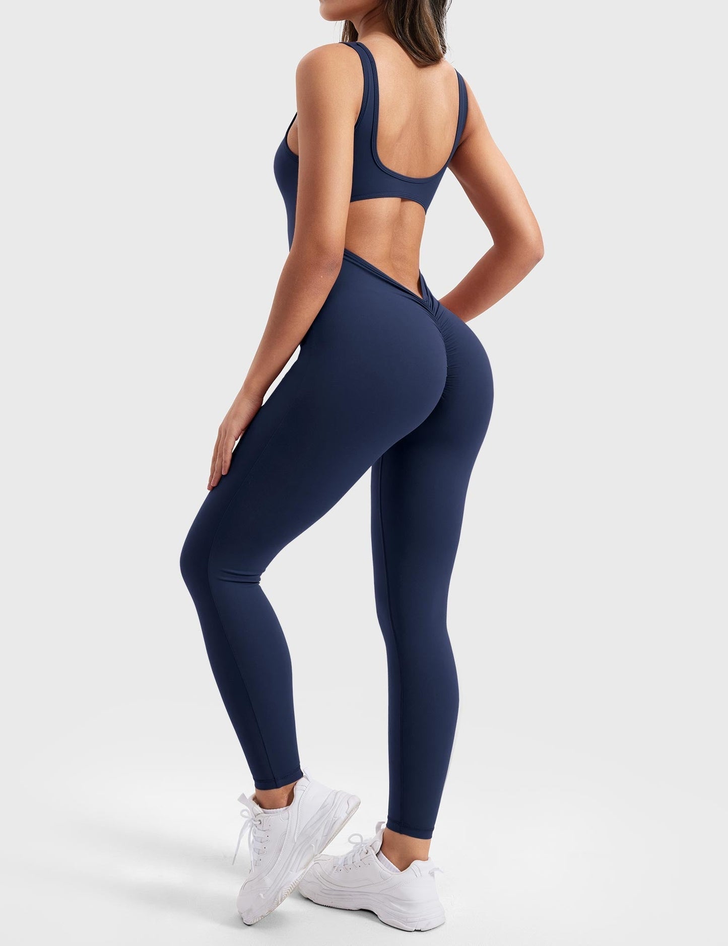 Ironfit Jumpsuit mit V-Rücken