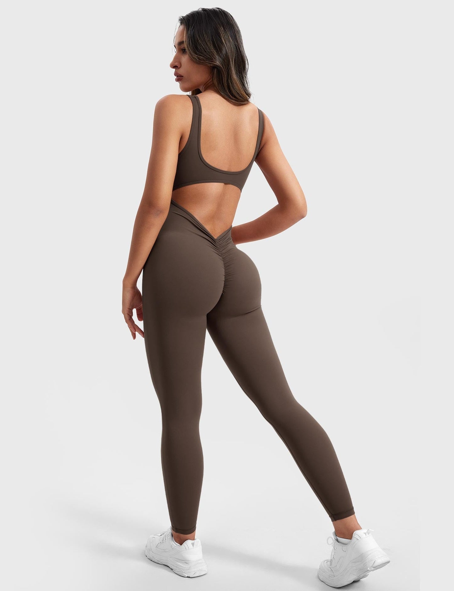 Ironfit Jumpsuit mit V-Rücken