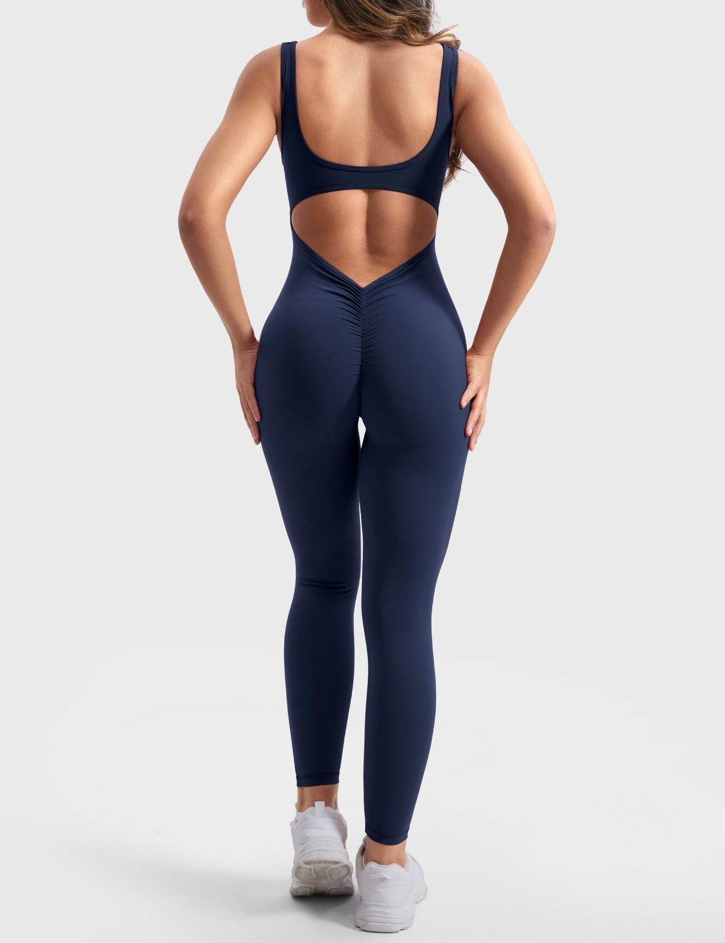 Ironfit Jumpsuit mit V-Rücken