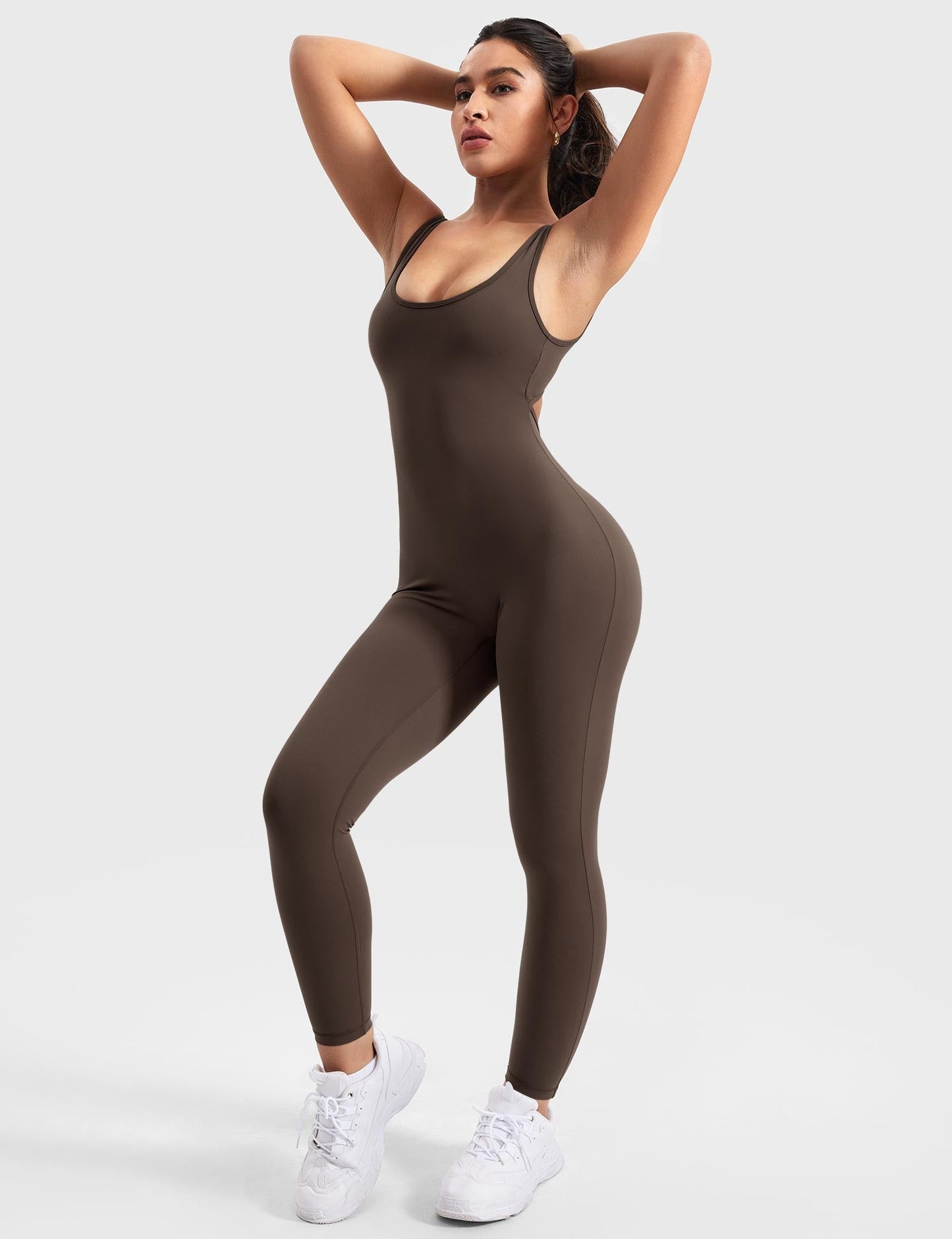 Ironfit Jumpsuit mit V-Rücken