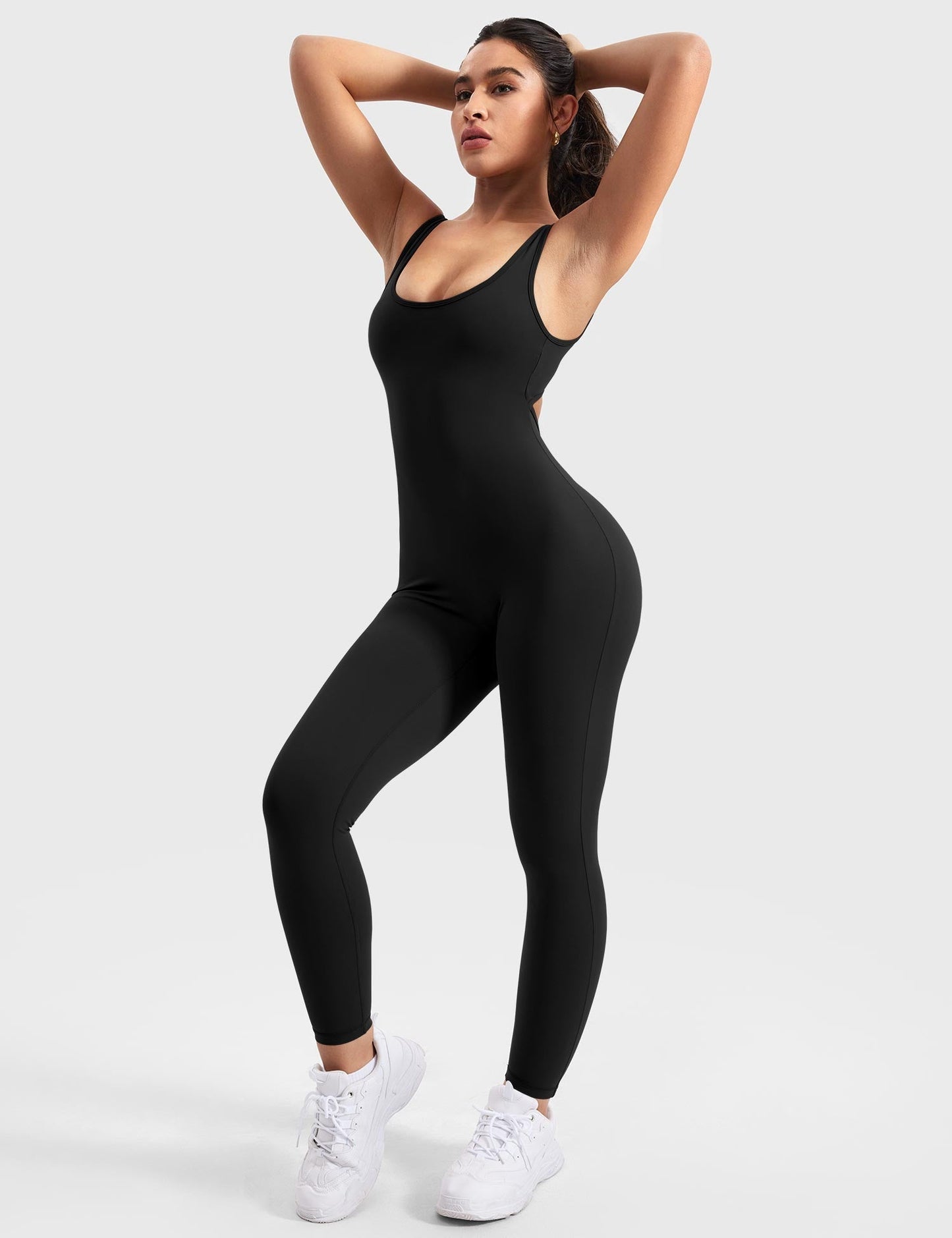 Ironfit Jumpsuit mit V-Rücken