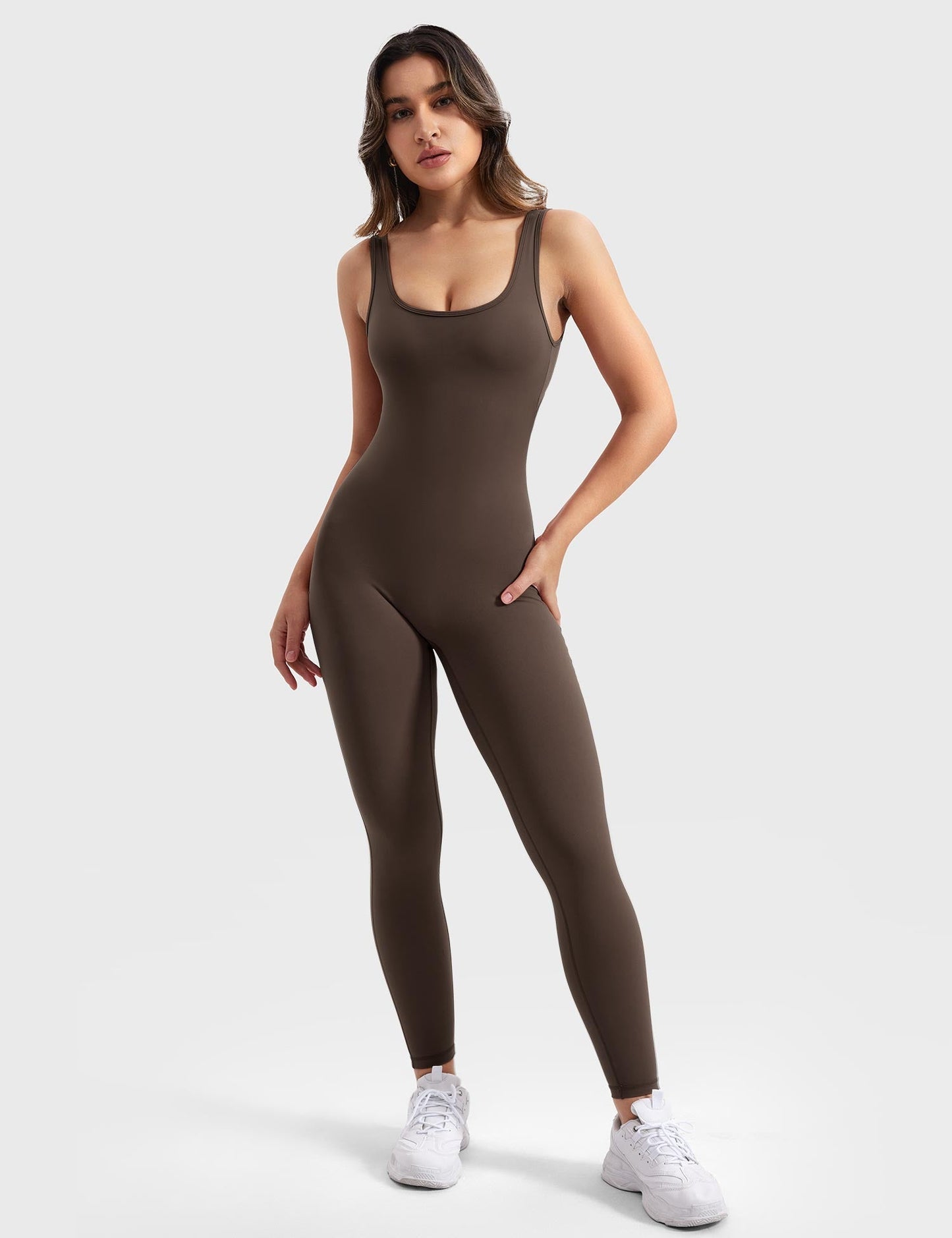 Ironfit Jumpsuit mit V-Rücken