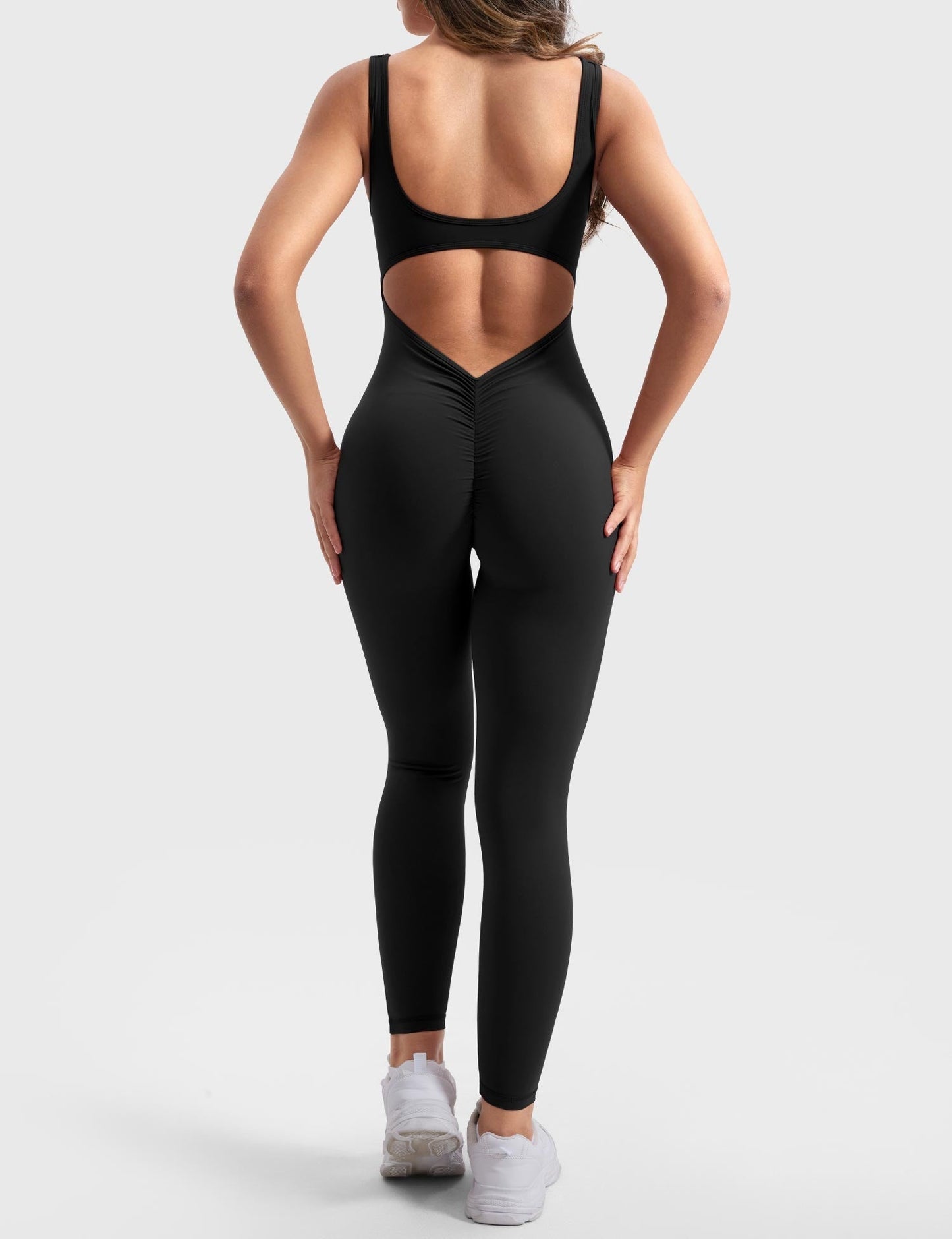Ironfit Jumpsuit mit V-Rücken
