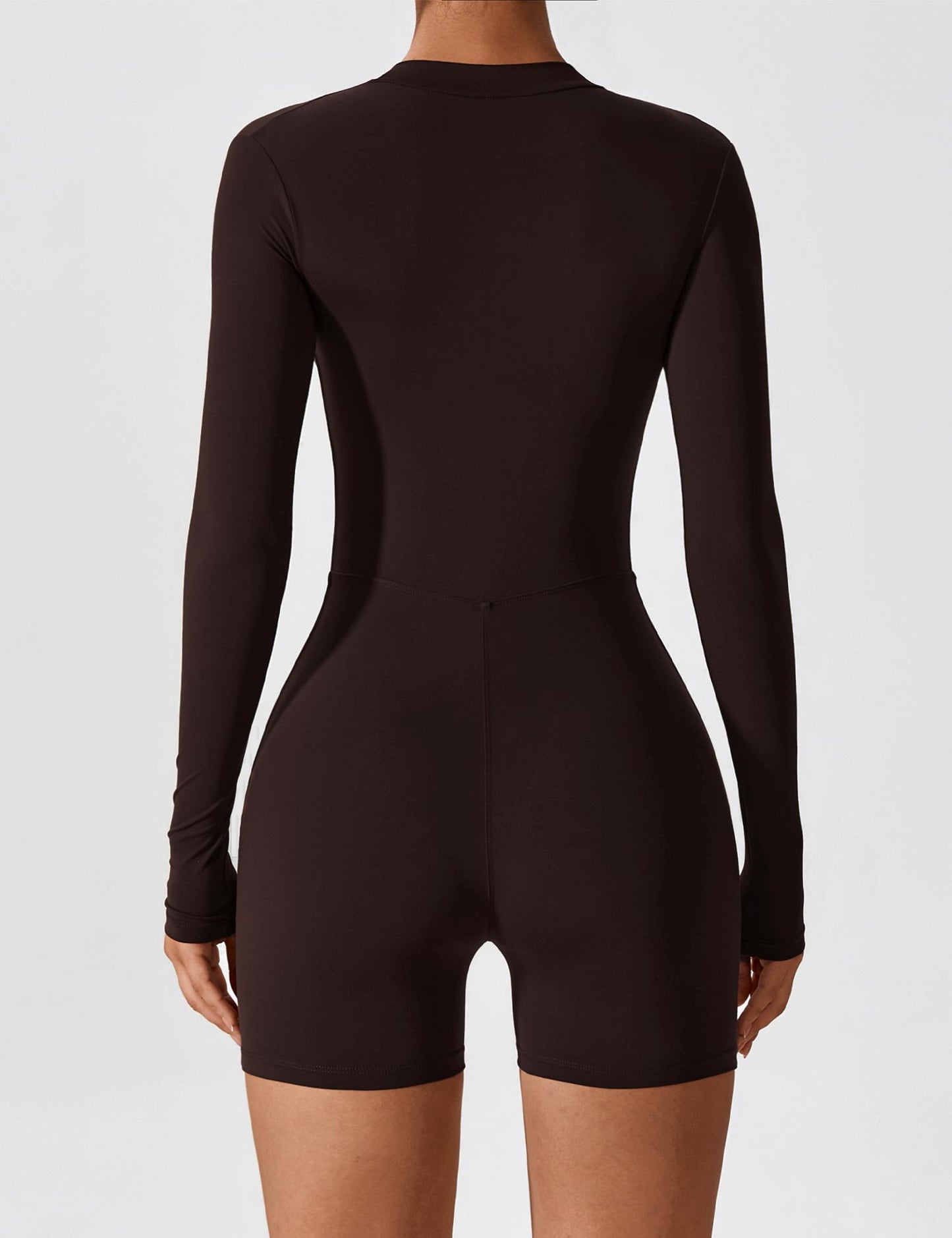 Ironfit Langarm-Jumpsuit mit Reißverschluss