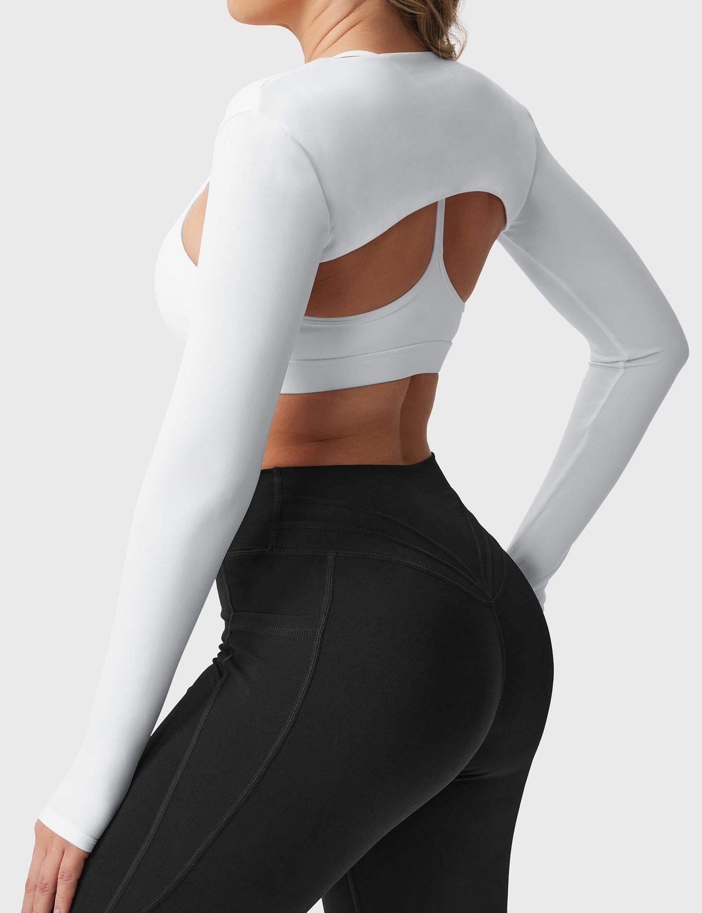 Ironfit Mini Long Sleeve Bolero Shrug