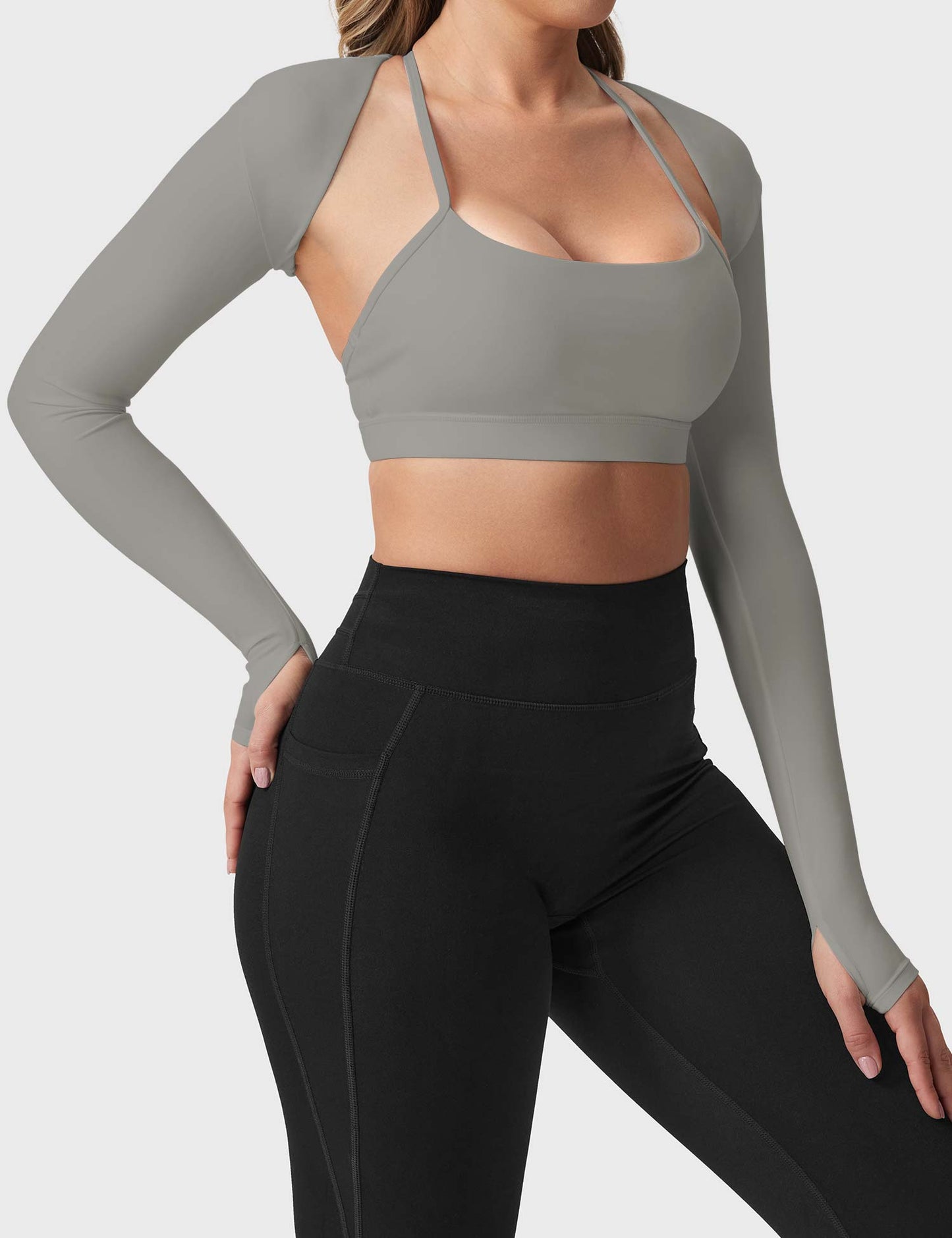 Ironfit Mini Long Sleeve Bolero Shrug