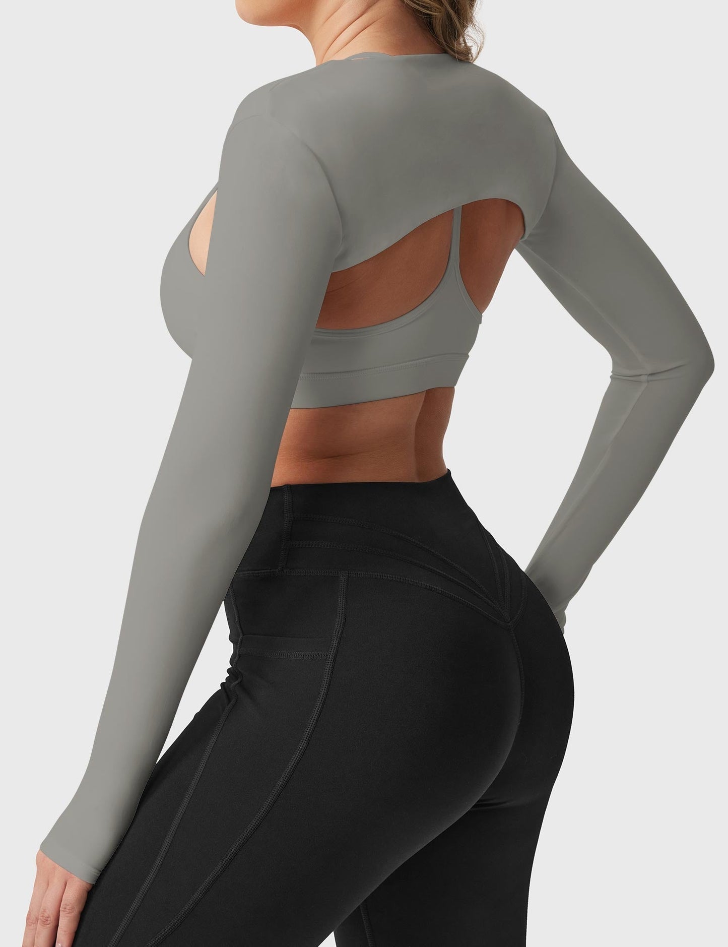 Ironfit Mini Long Sleeve Bolero Shrug