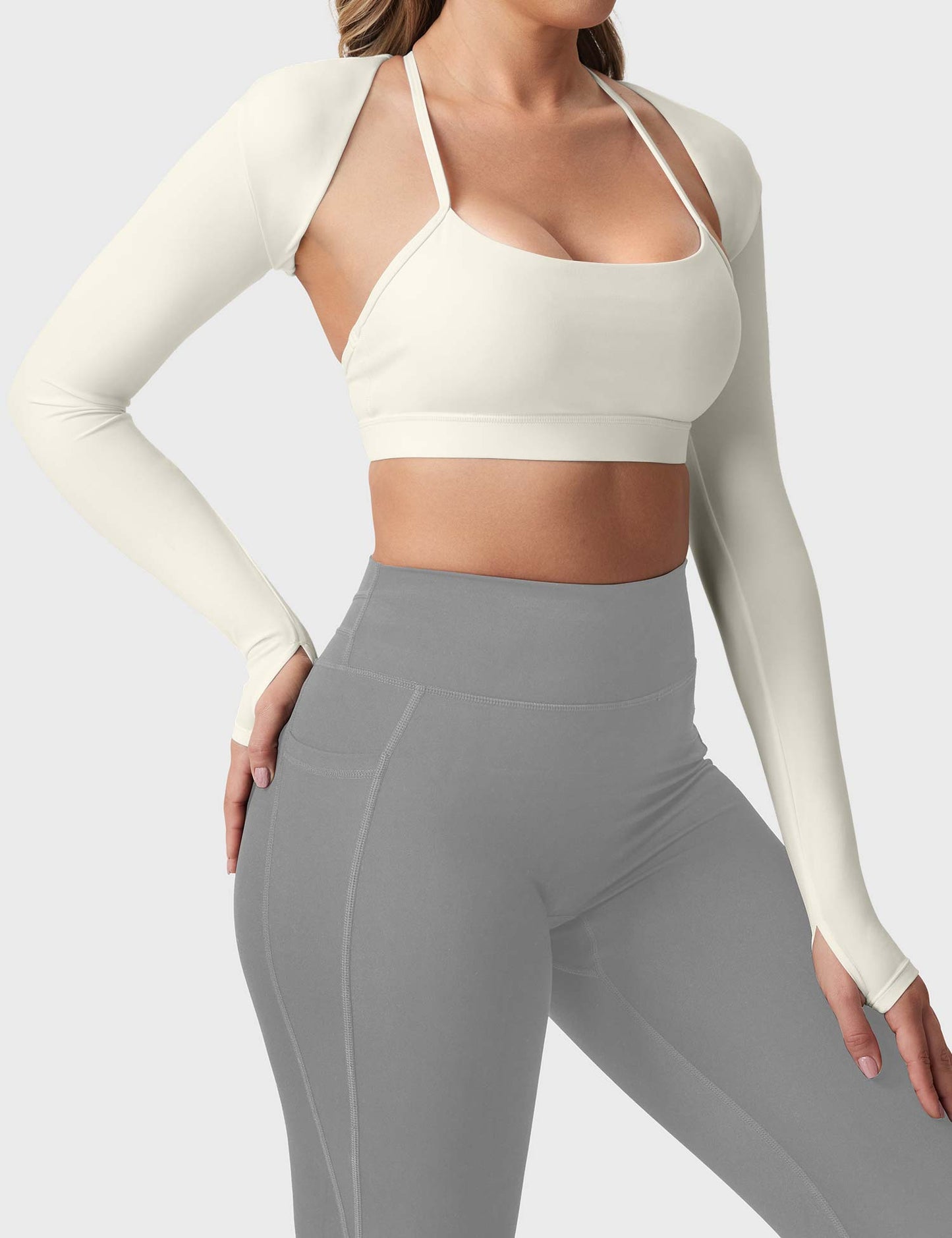 Ironfit Mini Long Sleeve Bolero Shrug