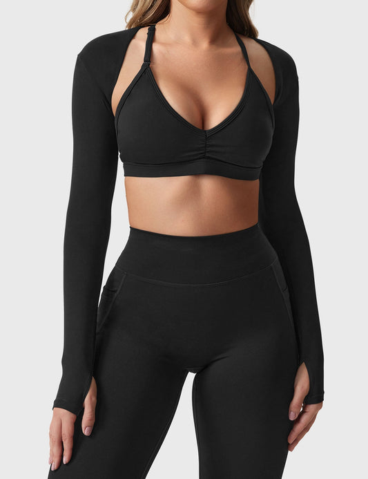 Ironfit Mini Long Sleeve Bolero Shrug