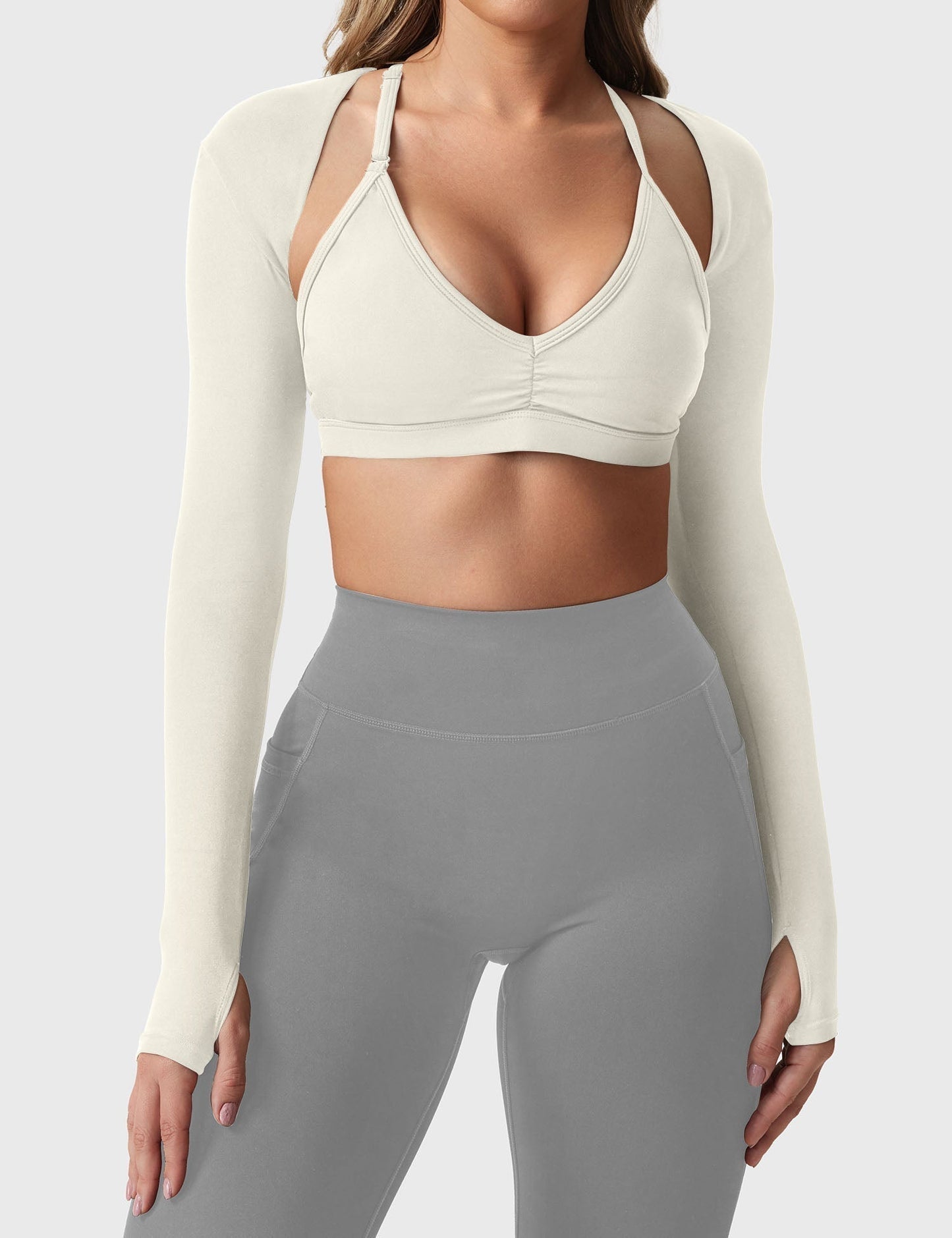 Ironfit Mini Long Sleeve Bolero Shrug