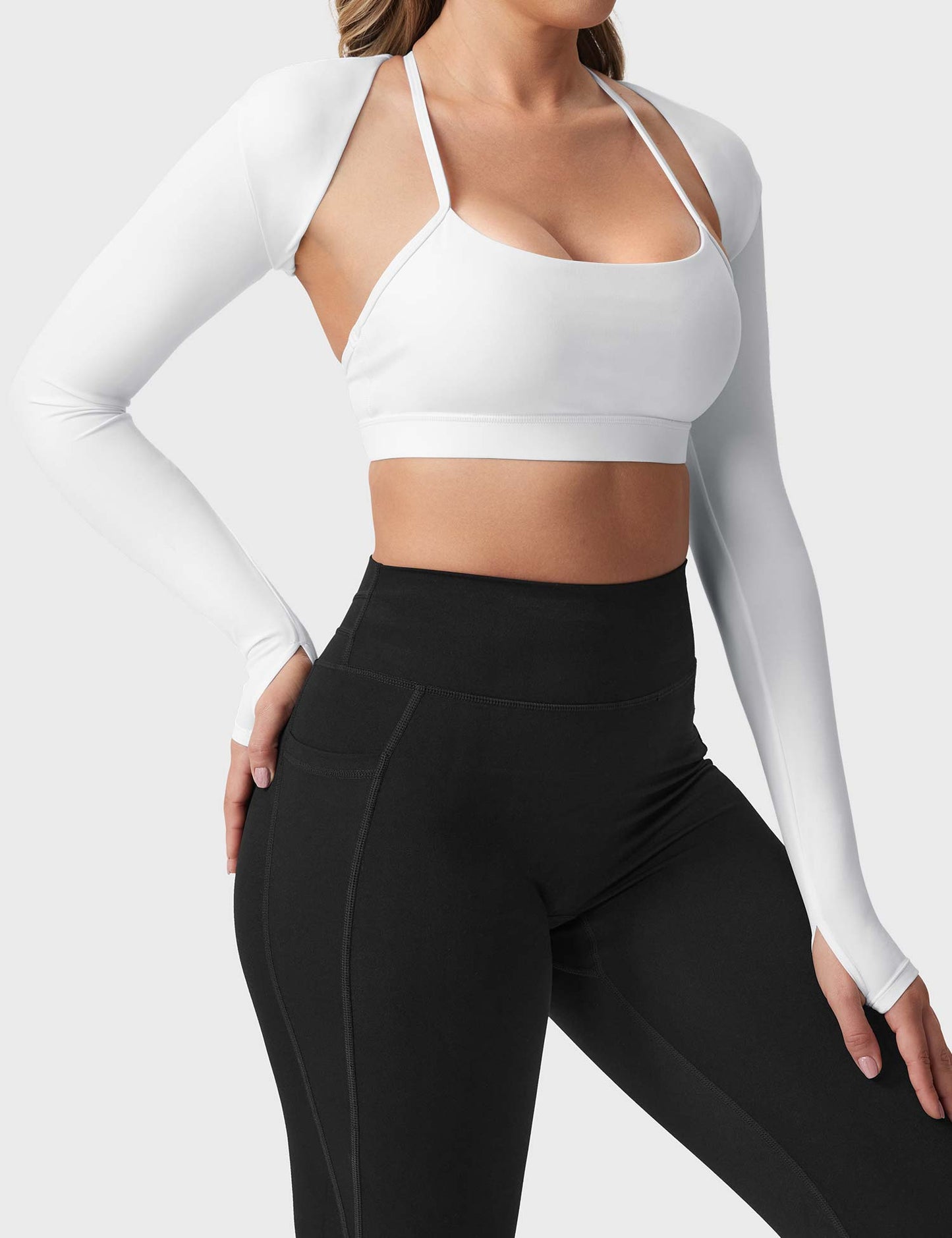 Ironfit Mini Long Sleeve Bolero Shrug