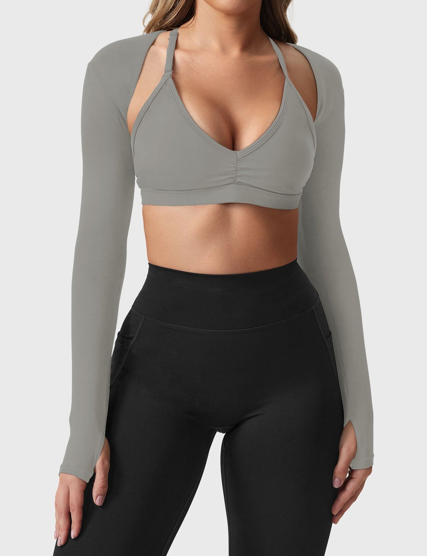 Ironfit Mini Long Sleeve Bolero Shrug