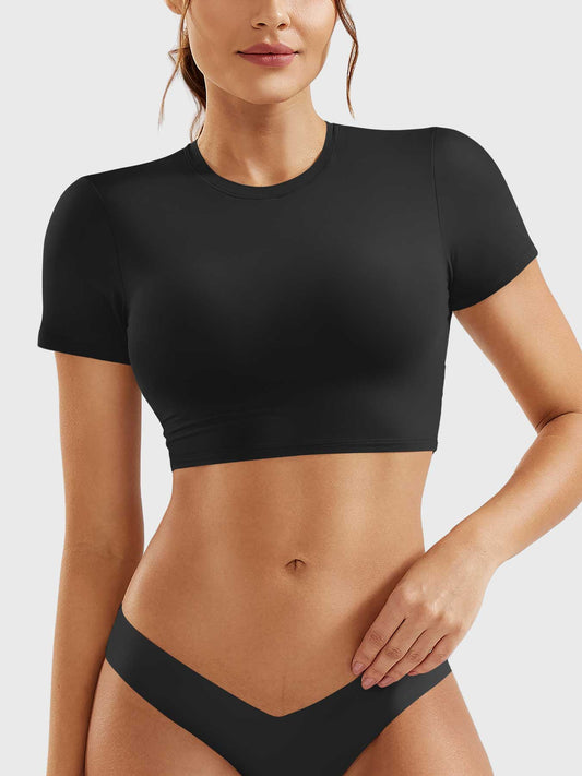 Ironfit Short Sleeve Crop Top