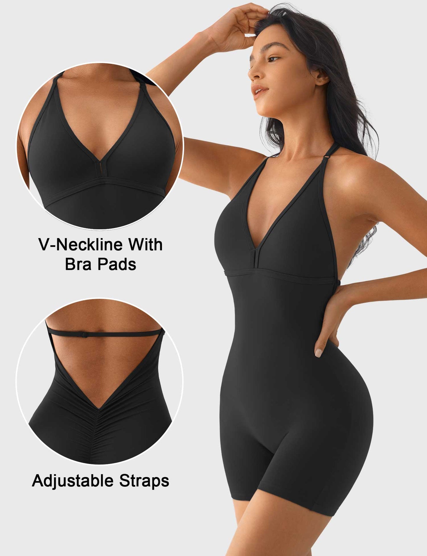Ironfit Taylor Rückenfreier Jumpsuit