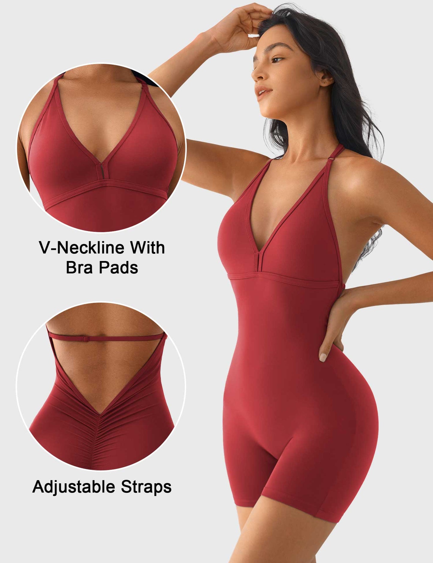 Ironfit Taylor Rückenfreier Jumpsuit