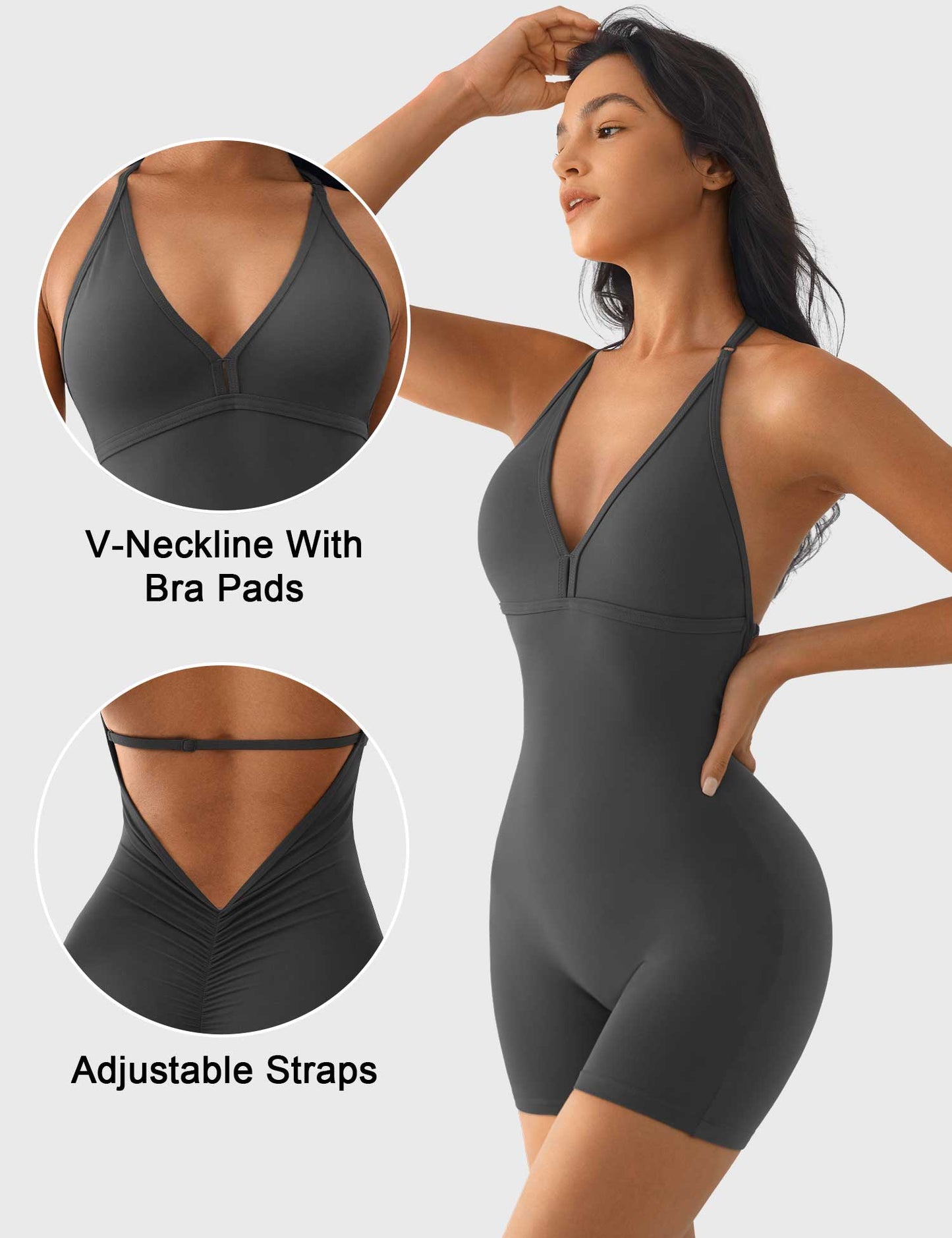 Ironfit Taylor Rückenfreier Jumpsuit