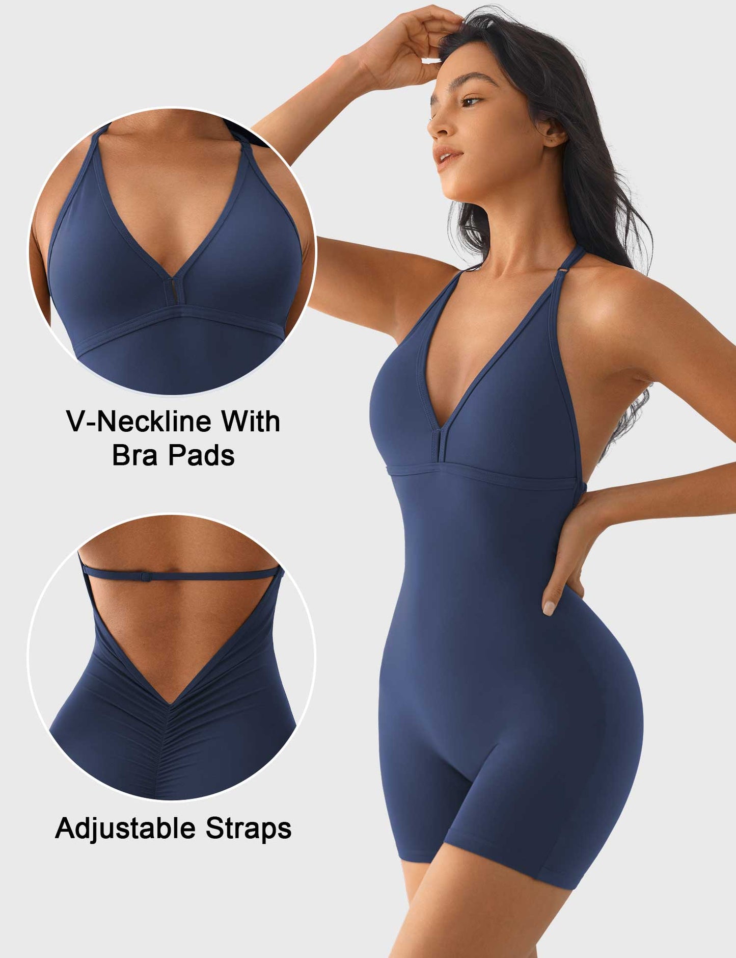 Ironfit Taylor Rückenfreier Jumpsuit