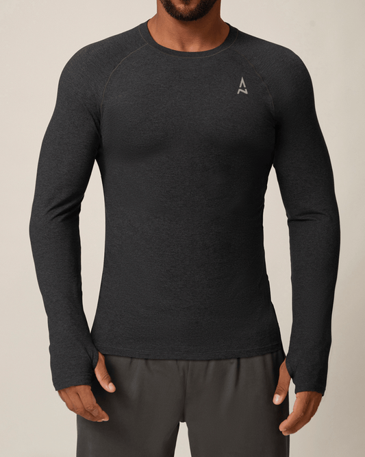 Atheltichub Langarmshirt mit Daumenlöchern – Sportlich & Trendy!