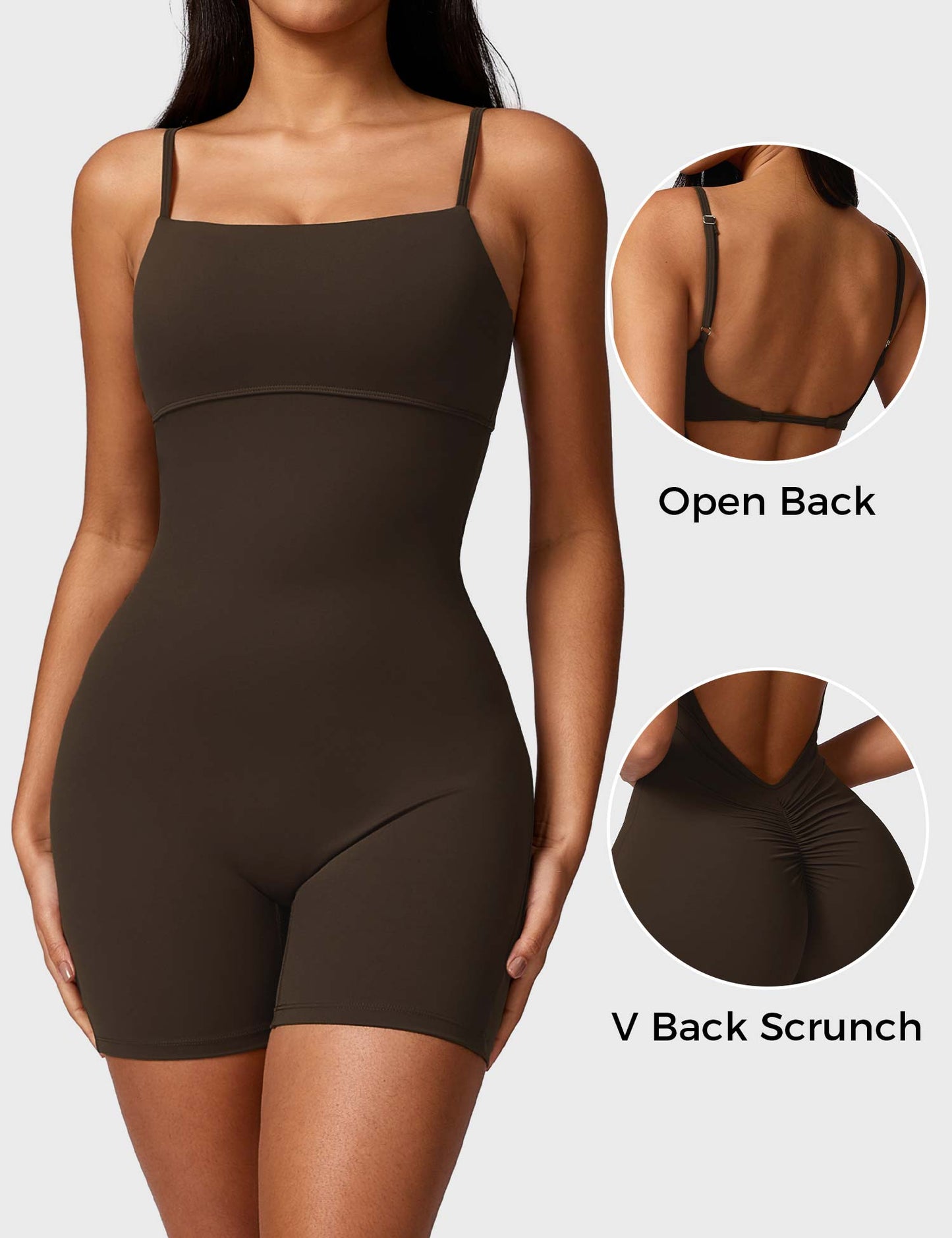 Ironfit V-Back Scrunch Jumpsuit