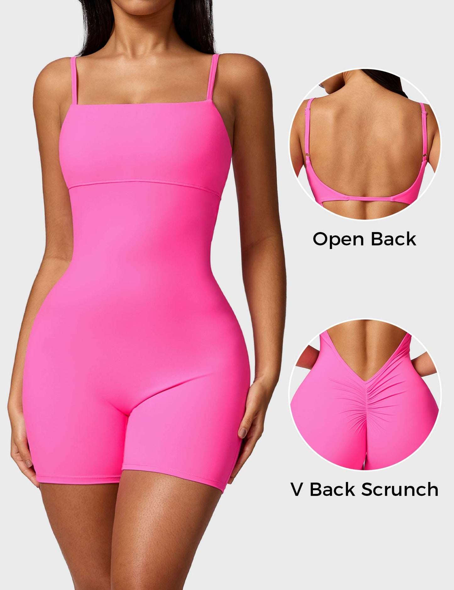 Ironfit V-Back Scrunch Jumpsuit