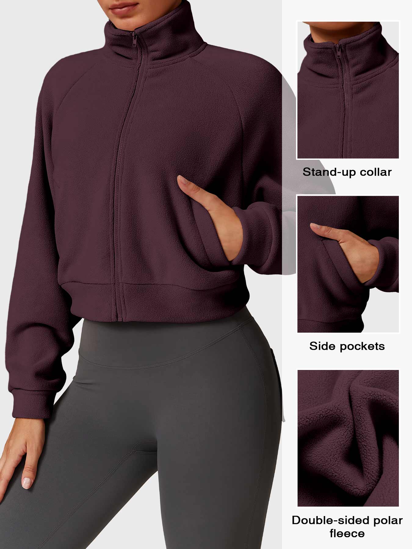 Ironfit Valentine: Trendige Polar Fleece Jacke für kalte Tage