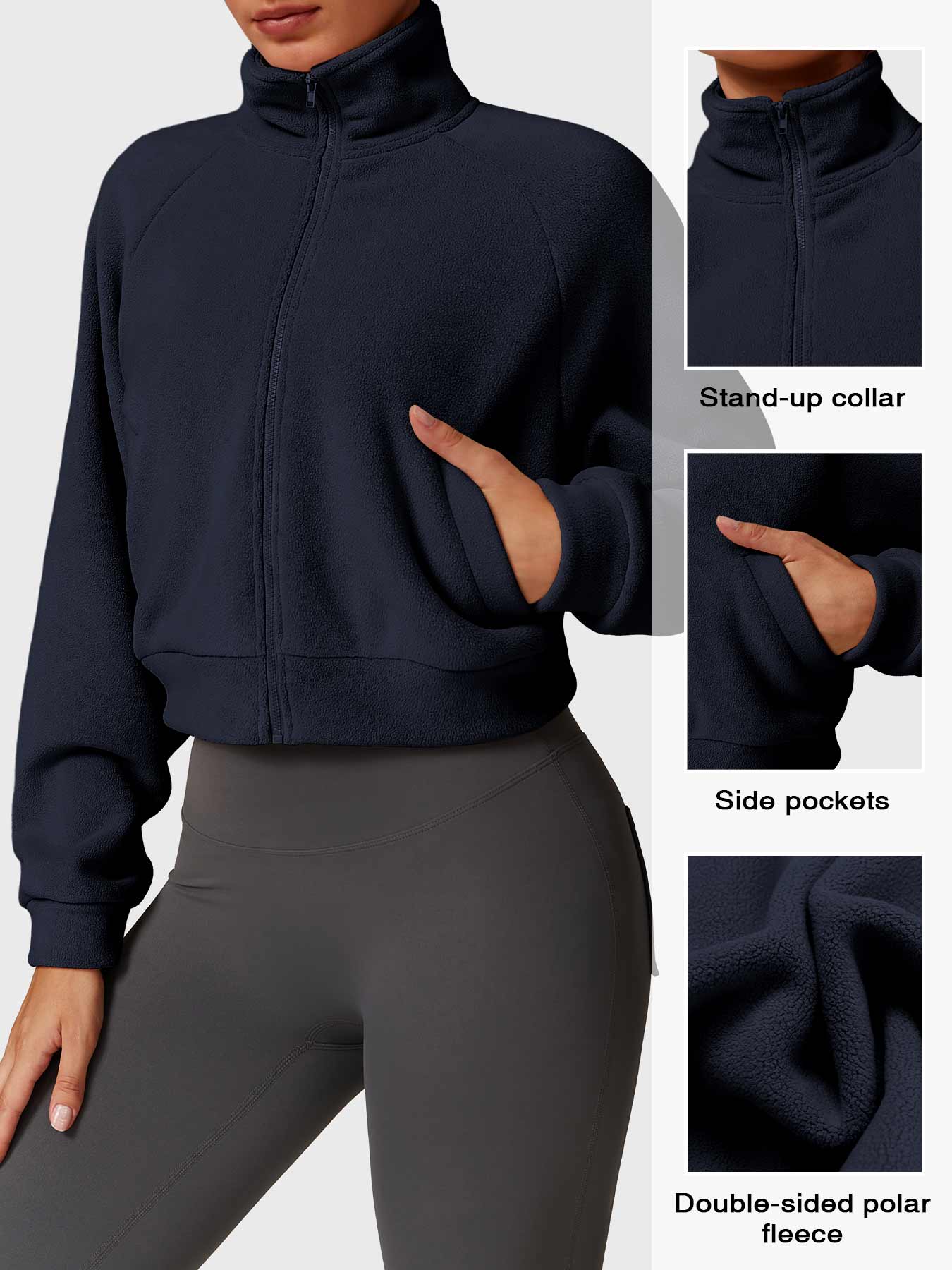 Ironfit Valentine: Trendige Polar Fleece Jacke für kalte Tage