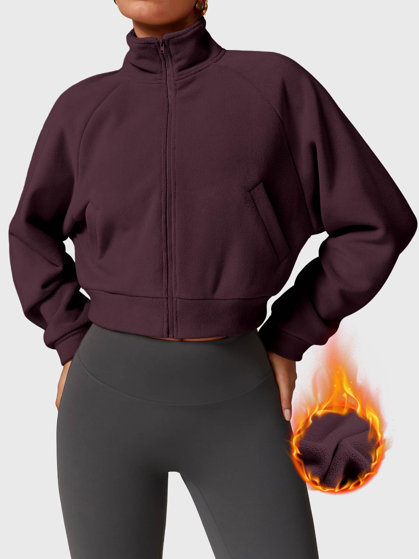 Ironfit Valentine: Trendige Polar Fleece Jacke für kalte Tage