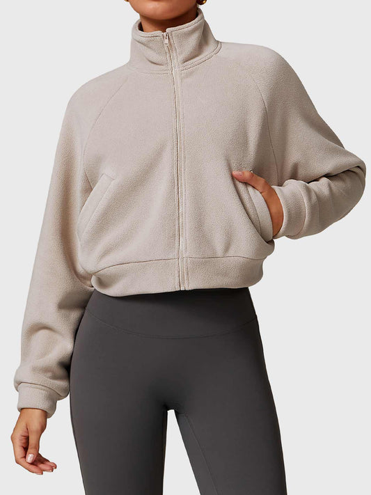 Ironfit Valentine: Trendige Polar Fleece Jacke für kalte Tage