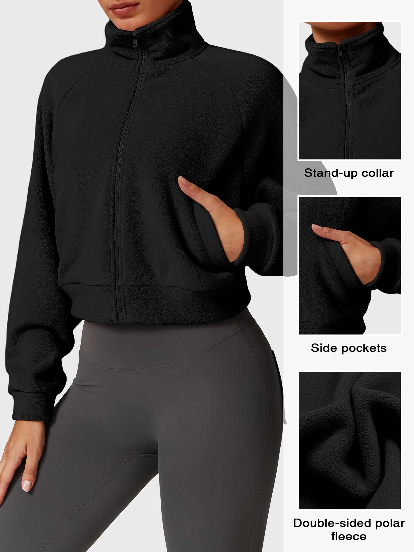 Ironfit Valentine: Trendige Polar Fleece Jacke für kalte Tage
