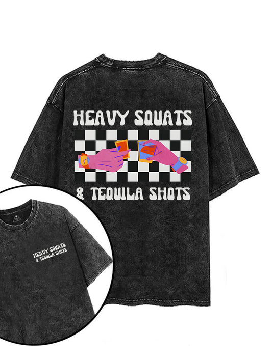 Squats & Tequila: Das perfekte Workout-Shirt!