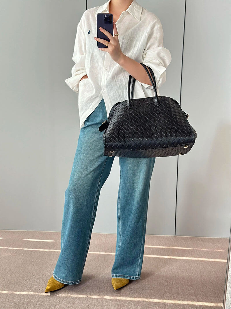 Elegante Henna-gewebte Tragetasche