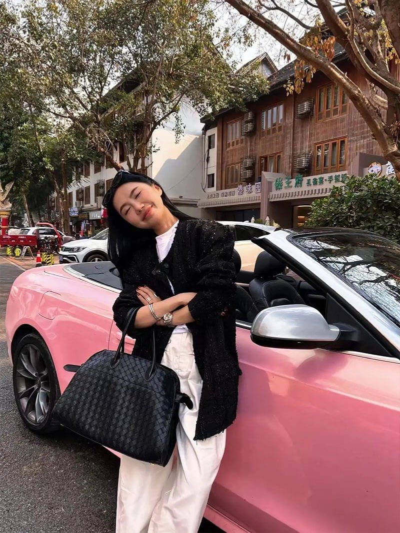 Elegante Henna-gewebte Tragetasche