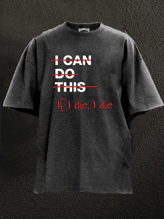 Wenn ich gehe, gehe ich stilvoll – T-Shirt