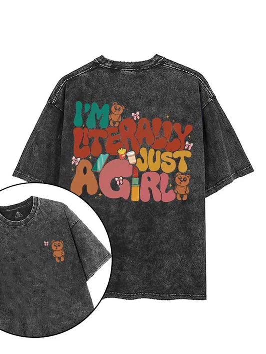 Einfach nur ein Mädchen - T-Shirt