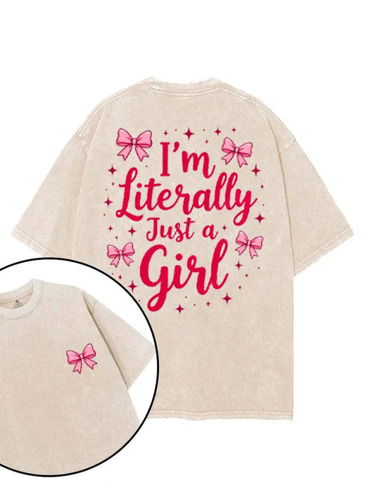 Einfach nur ein Mädchen: Trendy T-Shirt