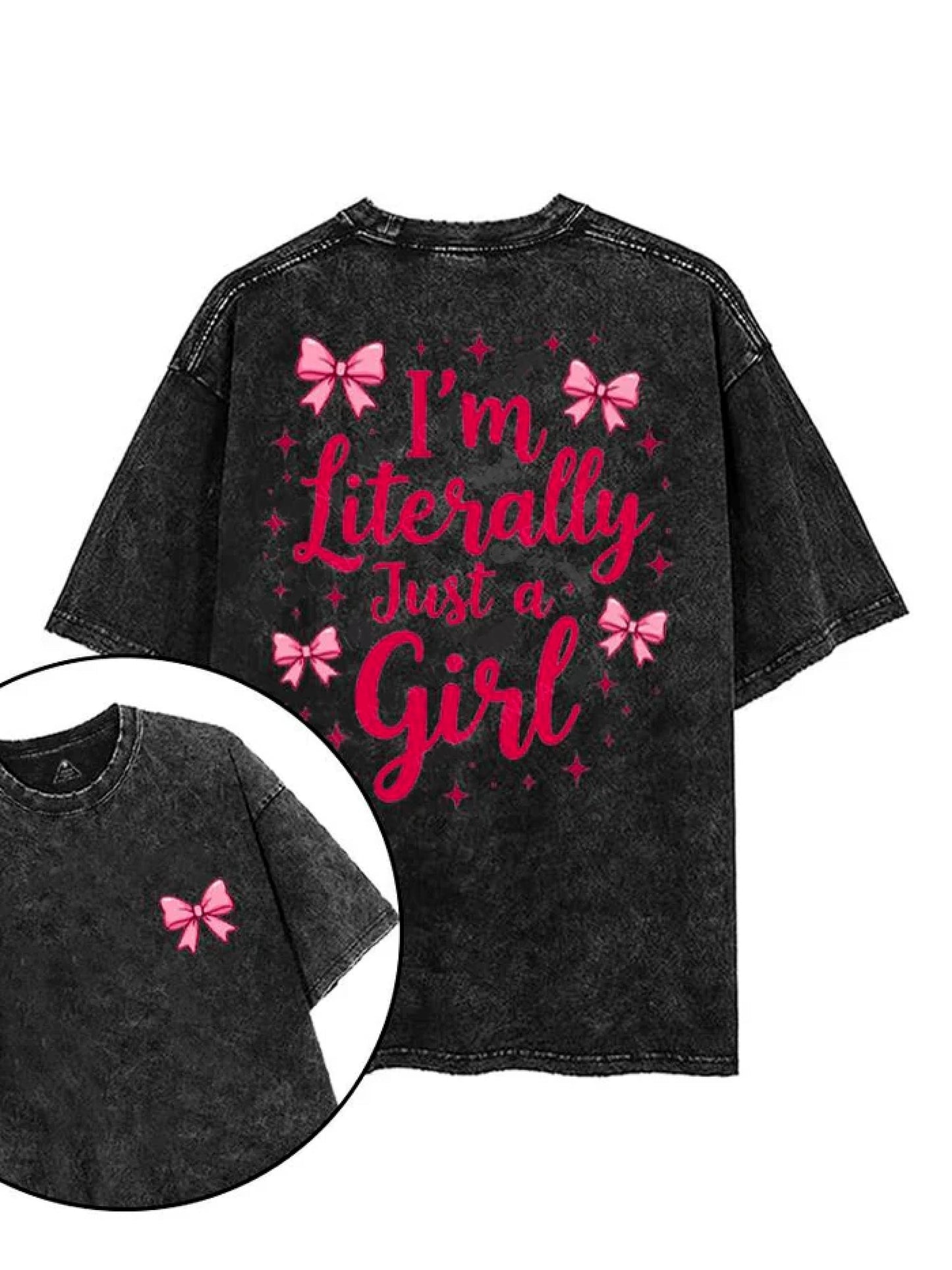 Einfach nur ein Mädchen: Trendy T-Shirt