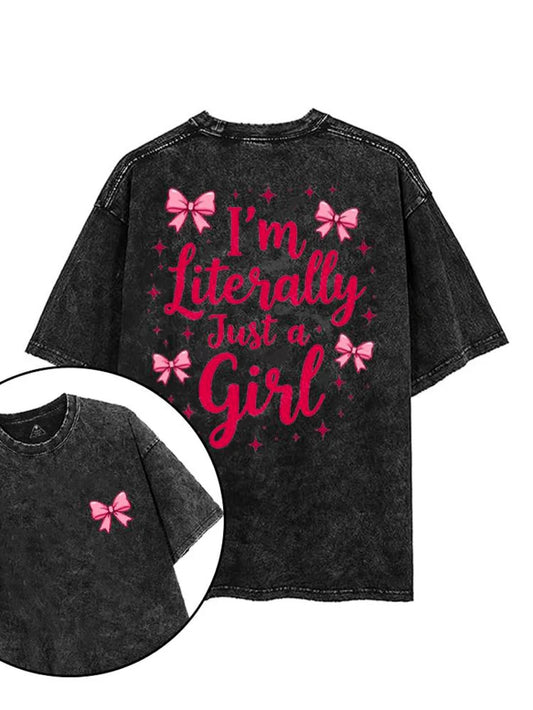 Einfach nur ein Mädchen: Trendy T-Shirt