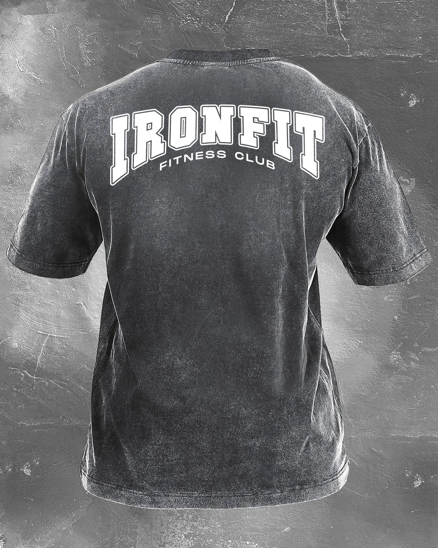 IRONFIT Vintage T-Shirt: Dein Fitness-Style!
