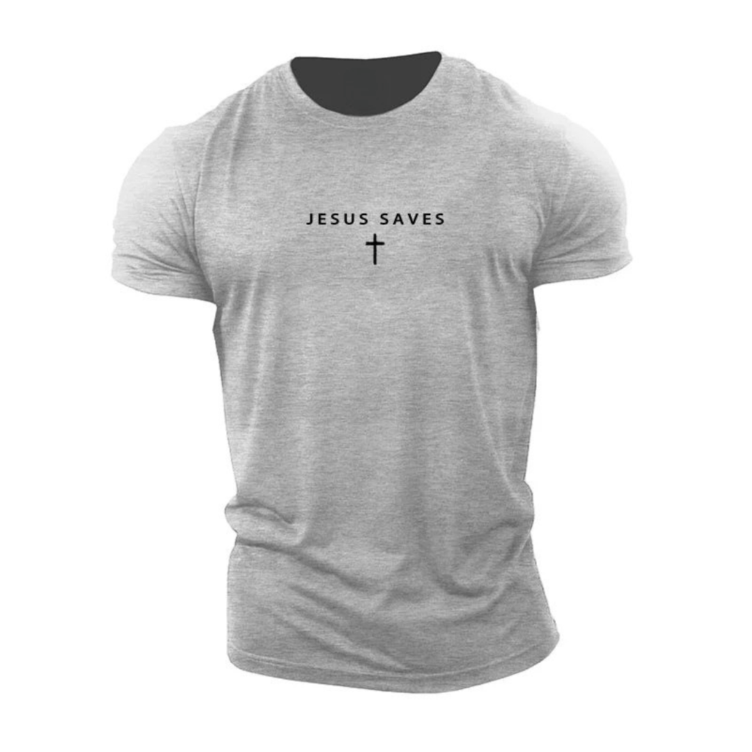 „Jesus rettet – Stylisches T-Shirt“