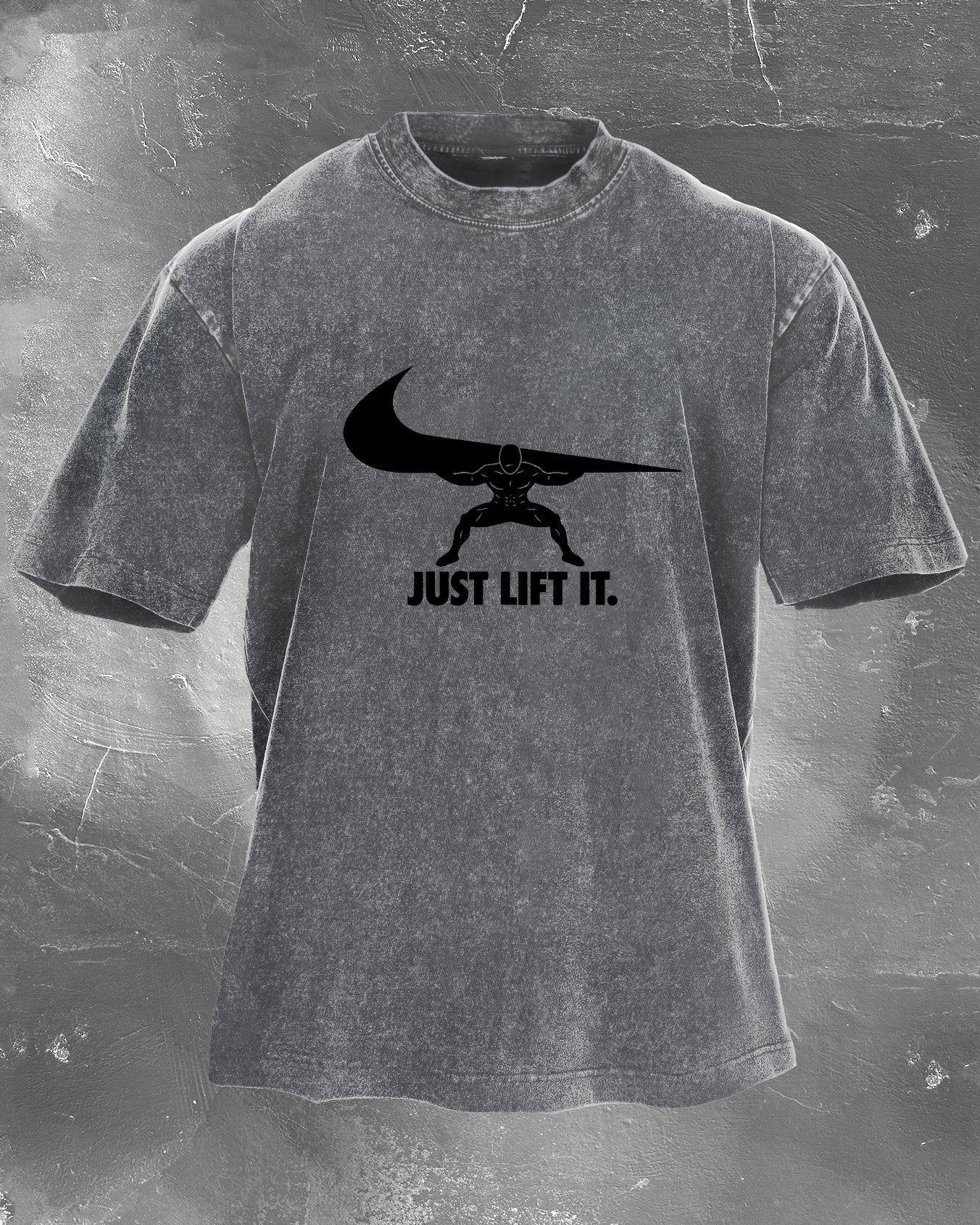 JUST LIFT IT: Vintage-Style T-Shirt