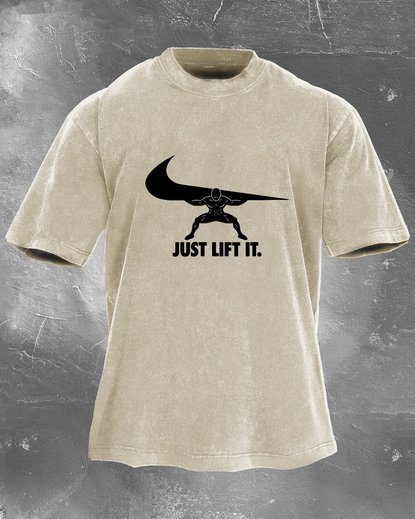 JUST LIFT IT: Vintage-Style T-Shirt