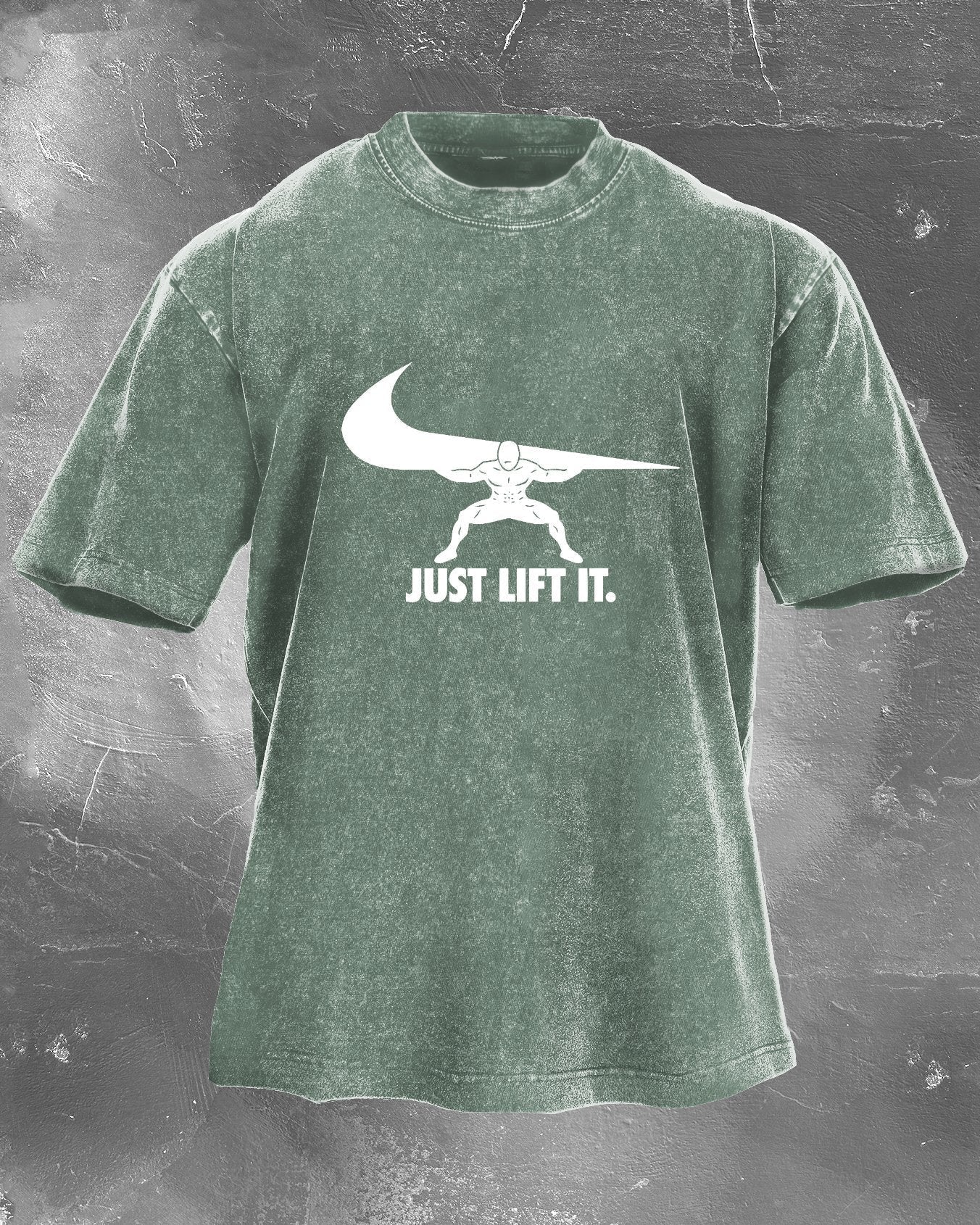 JUST LIFT IT: Vintage-Style T-Shirt