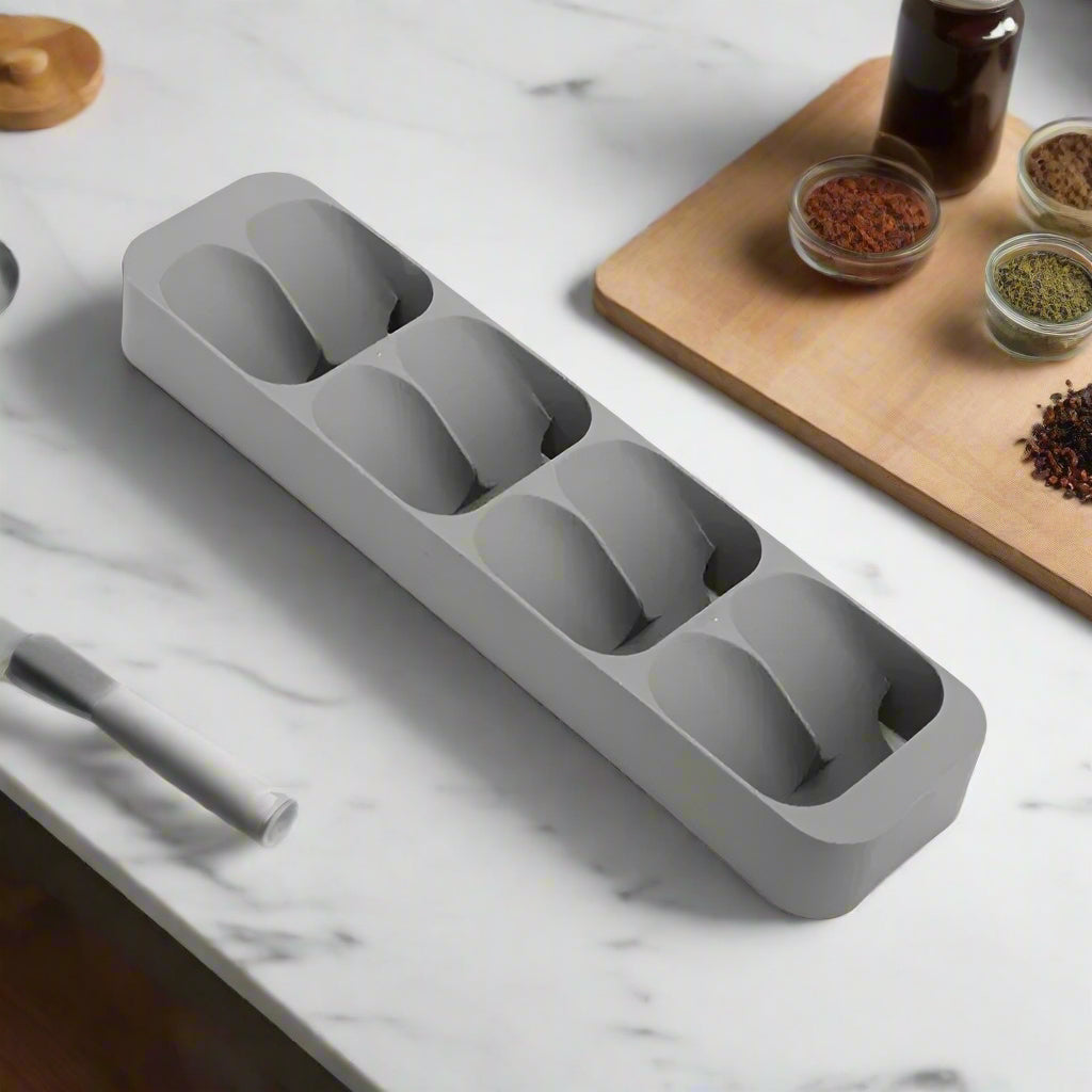 Elegante Aufbewahrungsschalen für Küchenschubladen