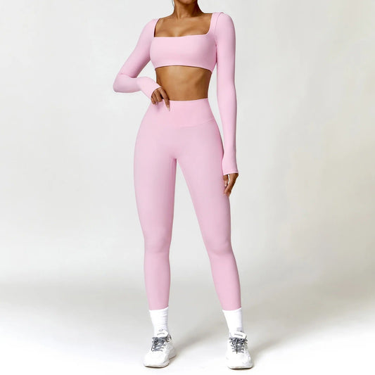 Lane Langarm-Top & Hosen-Set: Stilvoll & Bequem