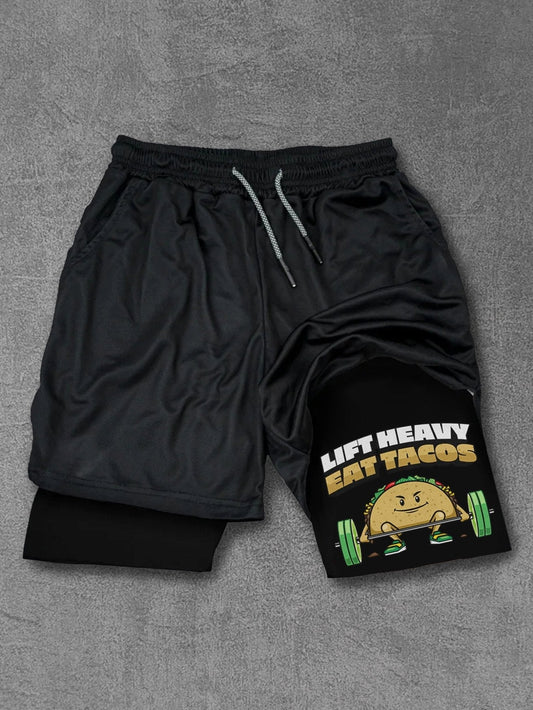 Atheltichub: Heavy Lifting & Taco Genuss Performance Shorts