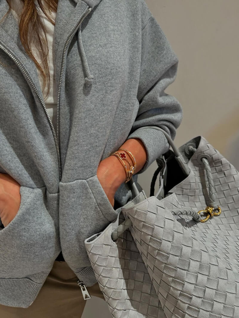 „Elegante Sac Lucia aus Kunstwildleder“