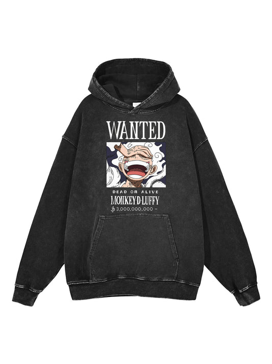 Vintage Luffy Gear 5 Hoodie – Trendiges Poster-Design