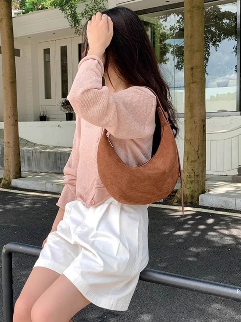 Lydia: Edle Wildledertasche für stilbewusste Frauen