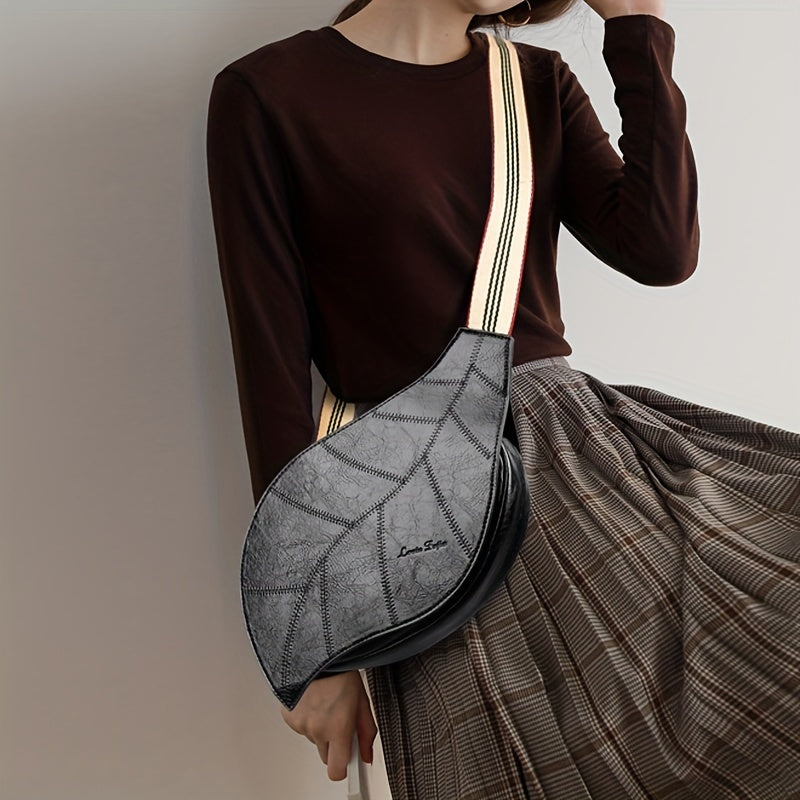 Botanica Elegance: Exquisite Blatt Umhängetasche